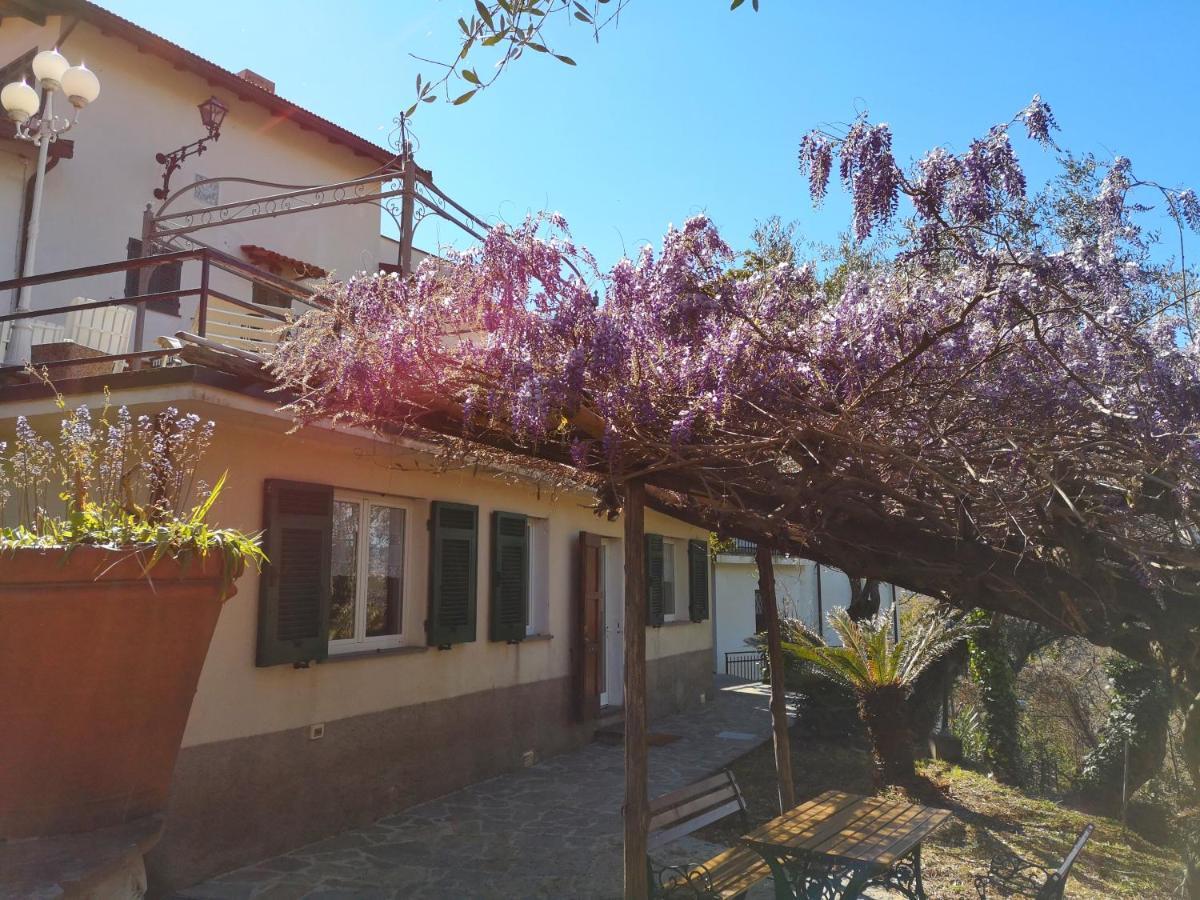 הוילה Leivi La Vivagna - Casa Vista Mare Tra Gli Ulivi מראה חיצוני תמונה