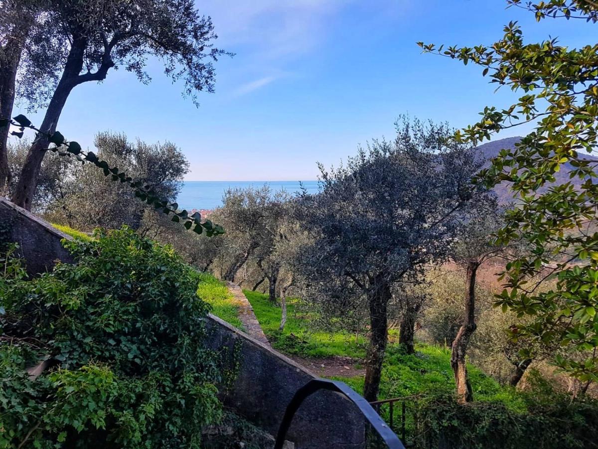 הוילה Leivi La Vivagna - Casa Vista Mare Tra Gli Ulivi מראה חיצוני תמונה
